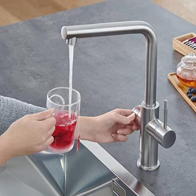 Kokendwaterkraan GROHE Red New Duo met L Uitloop en L Size Boiler RVS