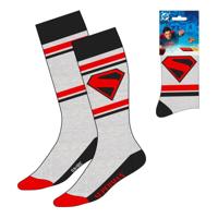 DC Comics Socks Superman Logo Grey 38-45 - thumbnail