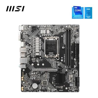 Micro Star International Computer PRO H610M-G Moederbord Socket Intel LGA 1700 Vormfactor Micro-ATX Moederbord chipset Intel® H610