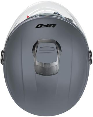 UFO PLAST jethelm "nixie helmet ufo nixie jet gray gr. s