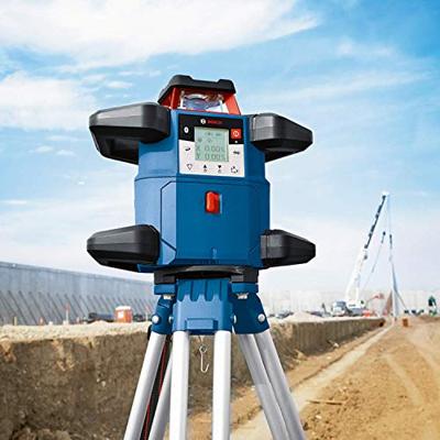 Bosch Professional GRL 600 CHV Accu rotatielaser rood + LR 60 laserontvanger 18V Basic Body met batterijen in L-Boxx - 0601061F01