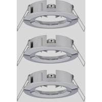 Paulmann 92482 EBL Choose Inbouwring Set van 3 stuks 10 W Chroom - thumbnail