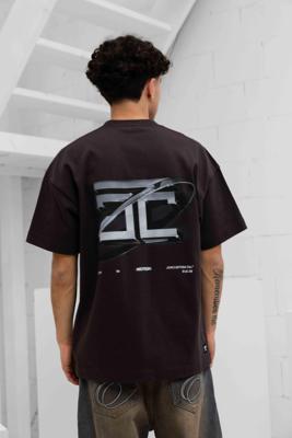 Jorcustom Poetry ln Motion Loose Fit T-Shirt Heren Bruin - Maat S - Kleur: Bruin | Soccerfanshop