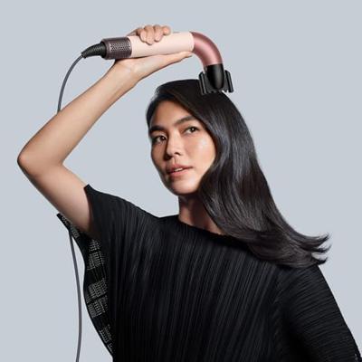 Dyson Supersonic R Straight & Wavy Föhn - Haardroger Ceramic Pink / Rose Gold