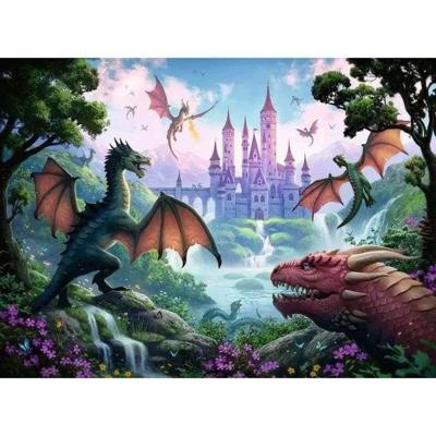 Ravensburger magische draak puzzel 300st