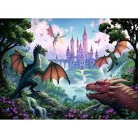 Ravensburger magische draak puzzel 300st - thumbnail