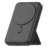 Mobilize Magnetic Wireless Magsafe Compatible PD Stand Power Bank 10000mAh 15W Black - thumbnail
