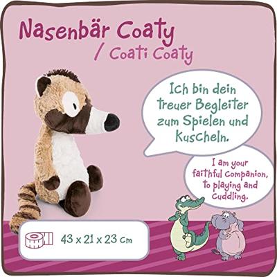 Nici wild friends pluchen knuffel coati coaty, 43cm Nici wild friends pluchen knuffel coati coaty, 43cm