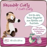 Nici wild friends pluchen knuffel coati coaty, 43cm - thumbnail