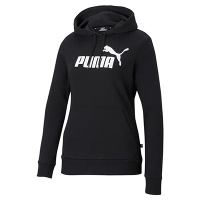 PUMA Dames hoodie (Zwart, S)