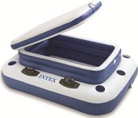 Intex Opblaasbare koelbox met flessenhouders - thumbnail