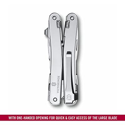 Victorinox Swiss Tool Spirit MX Clip 3.0224.MKB1 Multitool Aantal functies 24 Zilver