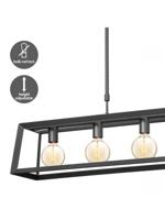 Home sweet home hanglamp Sito taps telesc. 5L - zwart - thumbnail