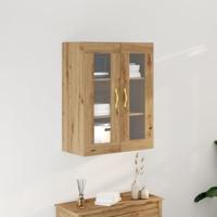 Wandkast Artisan Eiken 69,5 x 34 x 90 cm Bewerkt hout - thumbnail