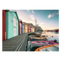 Ravensburger Legpuzzel bootshauser in smogen, schweden, 500st. - thumbnail