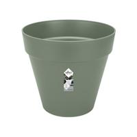 Elho loft urban rond wheels bloempot 50 cm Pistachegroen - thumbnail