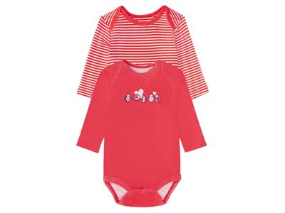 lupilu Baby meisjes rompertjes (Rood, 62/68) lupilu Baby meisjes rompertjes (Rood, 62/68)