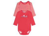 lupilu Baby meisjes rompertjes (Rood, 62/68) - thumbnail