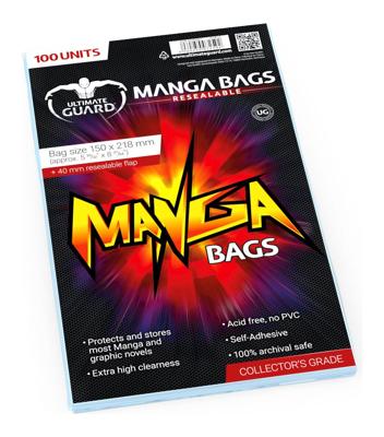 Ultimate Guard Manga Bags Resealable (100)