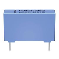 TDK B32654-A224-J 1 stuk(s) MKP-foliecondensator Radiaal bedraad 0.22 µF 1000 V/DC 5 % 27.5 mm (l x b x h) 31.5 x 11 x 21 mm - thumbnail