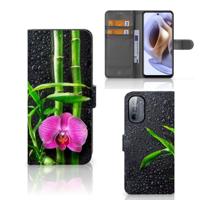 Motorola Moto G31 | G41 Hoesje Orchidee - thumbnail