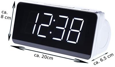 Camry CR 1156 Digitale wekker Zwart, Grijs