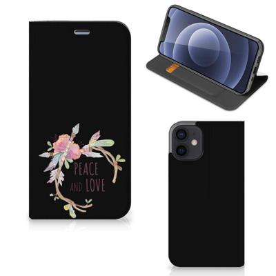 iPhone 12 Mini Magnet Case Boho Text iPhone 12 Mini Magnet Case Boho Text