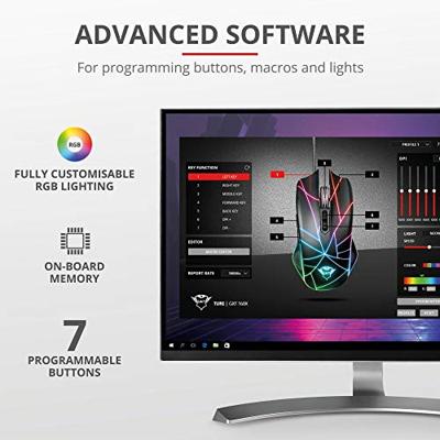 Trust GXT 160X Ture RGB Gaming muis