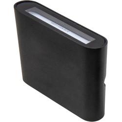 Tronix LED Wandlamp 6,9W up&down zwart 2700K - 5082030