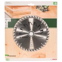 Bosch Accessories Precision 2609256861 Hardmetaal-cirkelzaagblad 180 x 30 mm Aantal tanden: 40 1 stuk(s) - thumbnail