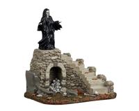 Lemax spooky staircase tafereel Spooky Town 2025 - thumbnail