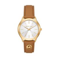 Horlogeband Michael Kors Mk7465 Leder Bruin 18mm - thumbnail