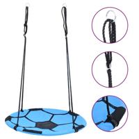 VidaXL Nestschommel voetbalprint 100 cm - thumbnail