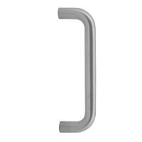 Hardbrass Voordeurgreep beugel rond handgreep 320x85x30 mm - RVS - thumbnail