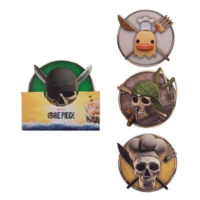 One Piece Coaster 4-Pack Characters #2