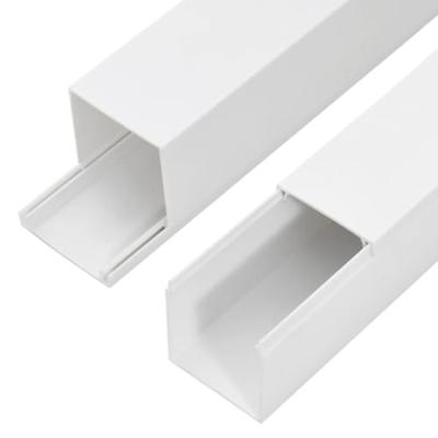 VidaXL Kabelgoot 100x40 mm 10 m pvc