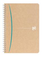 Oxford Touareg spiraalschrift, 180 bladzijden, ft A5, geruit 5 mm, geassorteerde kleuren - thumbnail