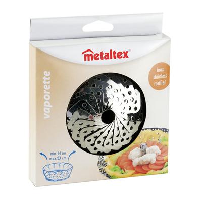 Metaltex Stoommandje RVS