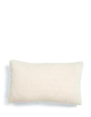 Essenza Essenza knitted Ajour cushion Antique white 30x50