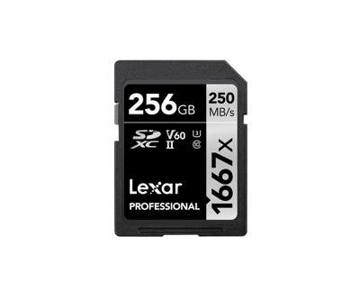 Lexar SDXC Professional UHS-II 1667x 256GB