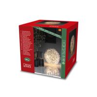 Konstsmide 3514-303 LED-silhouet Kogel Energielabel F (A - G) Warmwit LED Zilver - thumbnail