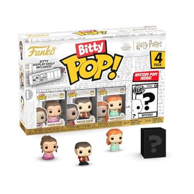 Harry Potter Funko Bitty Pop! 4-Pack: Hermione Granger / Viktor Krum / Ginny Weasley Harry Potter Funko Bitty Pop! 4-Pack: Hermione Granger / Viktor Krum / Ginny Weasley