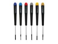 Set van 6 precisieschroevendraaiers (plat/ph) Velleman - Velleman - thumbnail