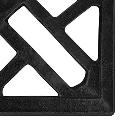 VidaXL Parasolvoet 44x44x31 cm gietijzer zwart