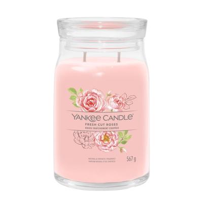 Yankee Candle fresh cut roses large jar