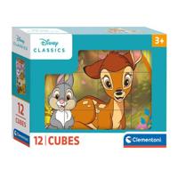 Clementoni blokpuzzel disney classic, 12st. - thumbnail