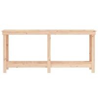 VidaXL Werkbank 180x50x80 cm massief grenenhout - thumbnail