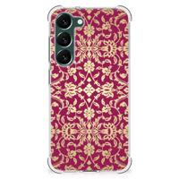 Anti Shock Case Samsung Galaxy S23 Plus Barok Pink - thumbnail