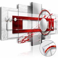 Afbeelding op acrylglas - Energie, Rood, 5luik - thumbnail