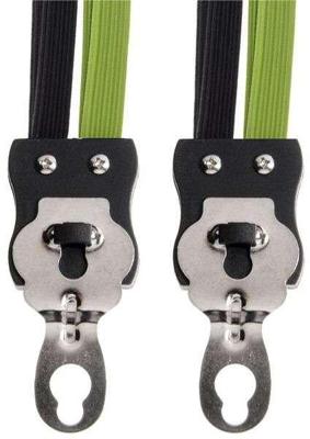 Snelbinder Quattro Simson extra sterk met 4 binders - zwart/groen